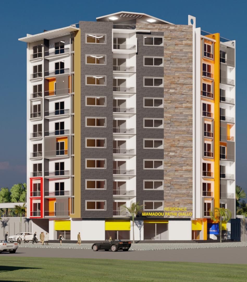 Immeuble résidentiel de grande hauteur